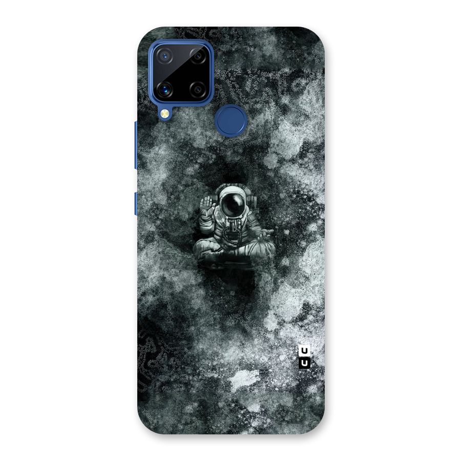 Meditating Spaceman Back Case for Realme Narzo 30A