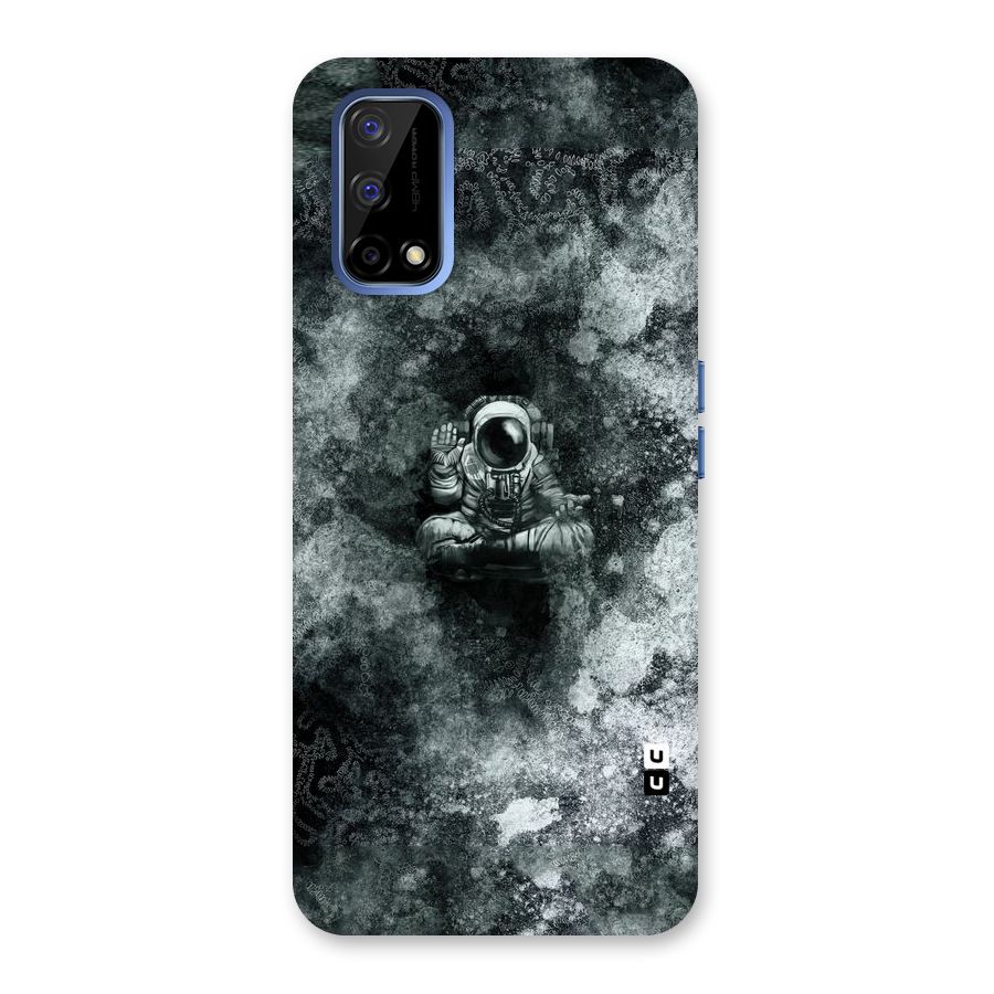 Meditating Spaceman Back Case for Realme Narzo 30 Pro