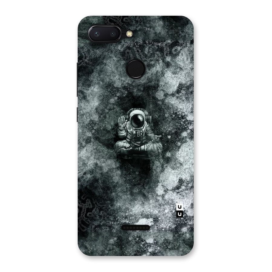 Meditating Spaceman Back Case for Redmi 6
