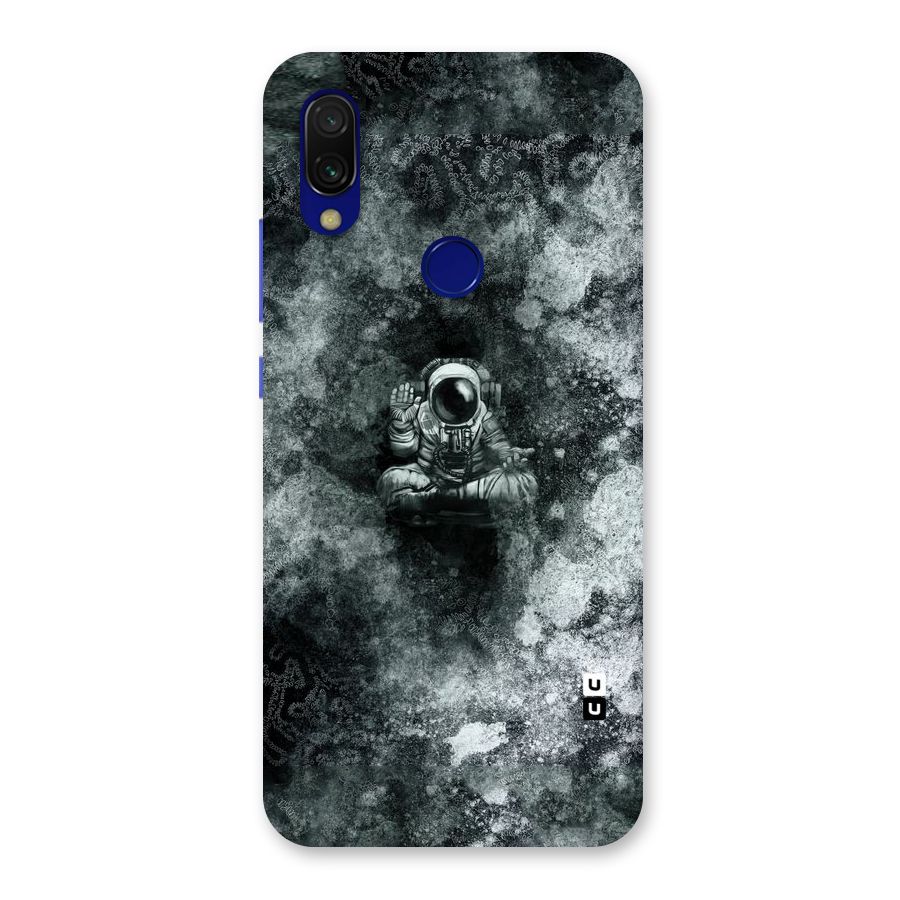 Meditating Spaceman Back Case for Redmi 7