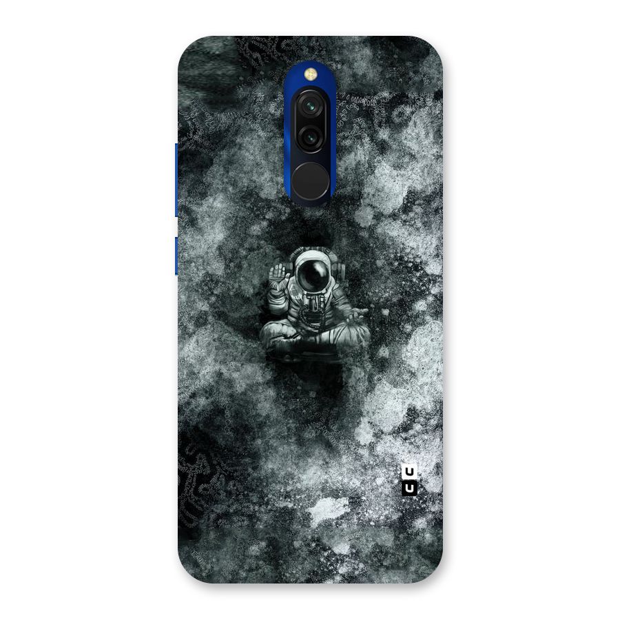 Meditating Spaceman Back Case for Redmi 8