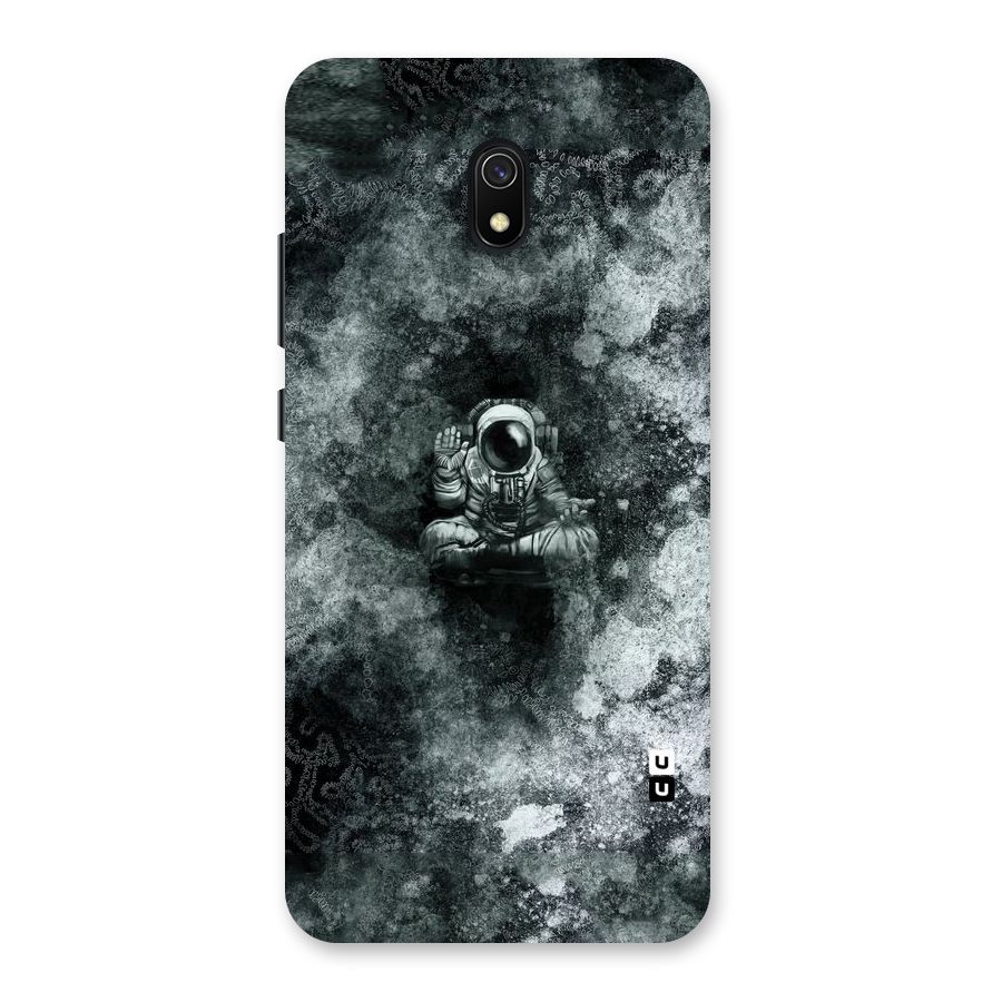 Meditating Spaceman Back Case for Redmi 8A