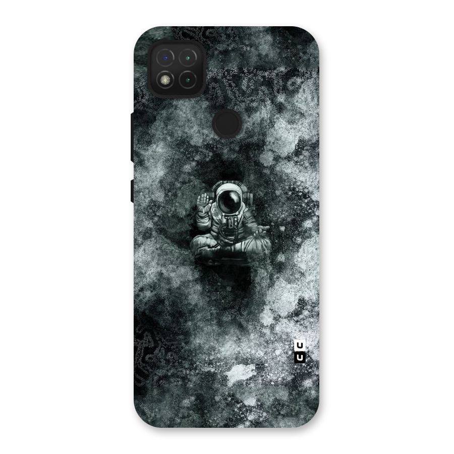 Meditating Spaceman Back Case for Redmi 9