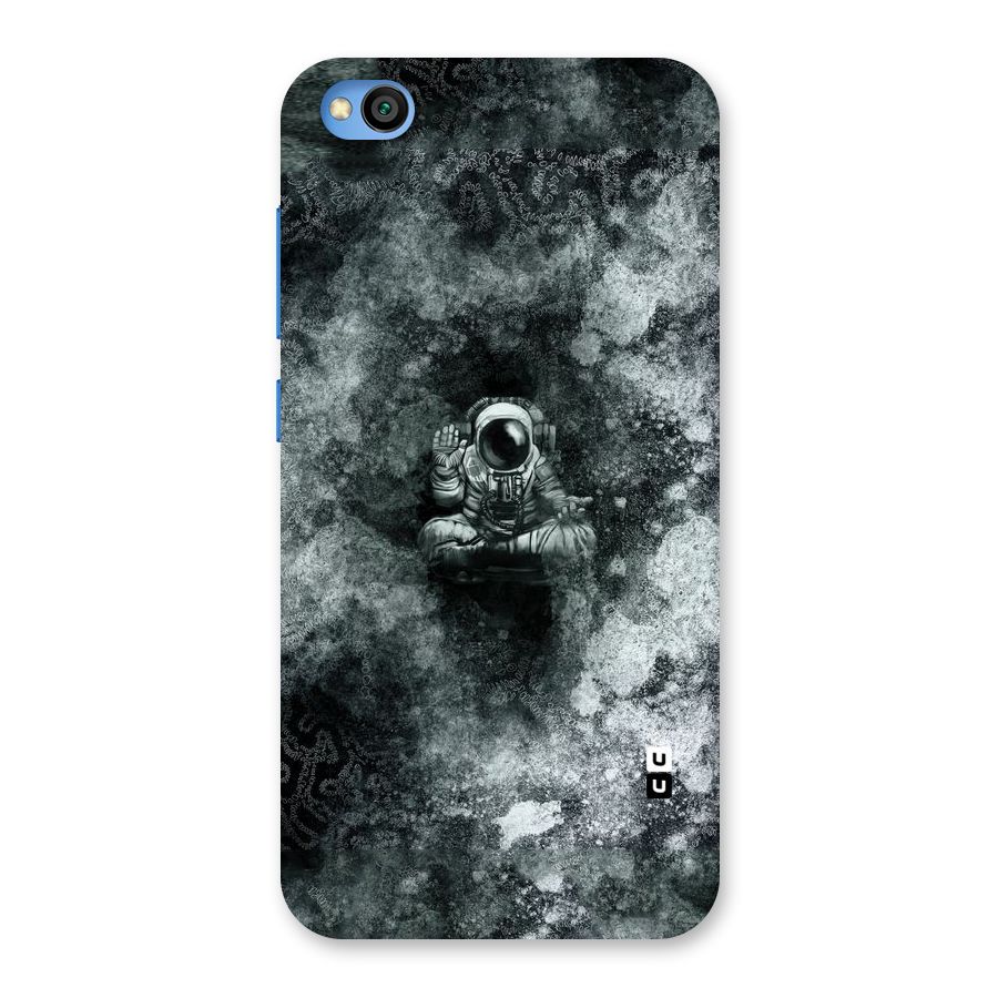 Meditating Spaceman Back Case for Redmi Go