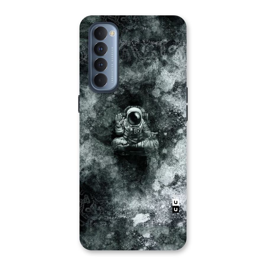 Meditating Spaceman Back Case for Reno4 Pro