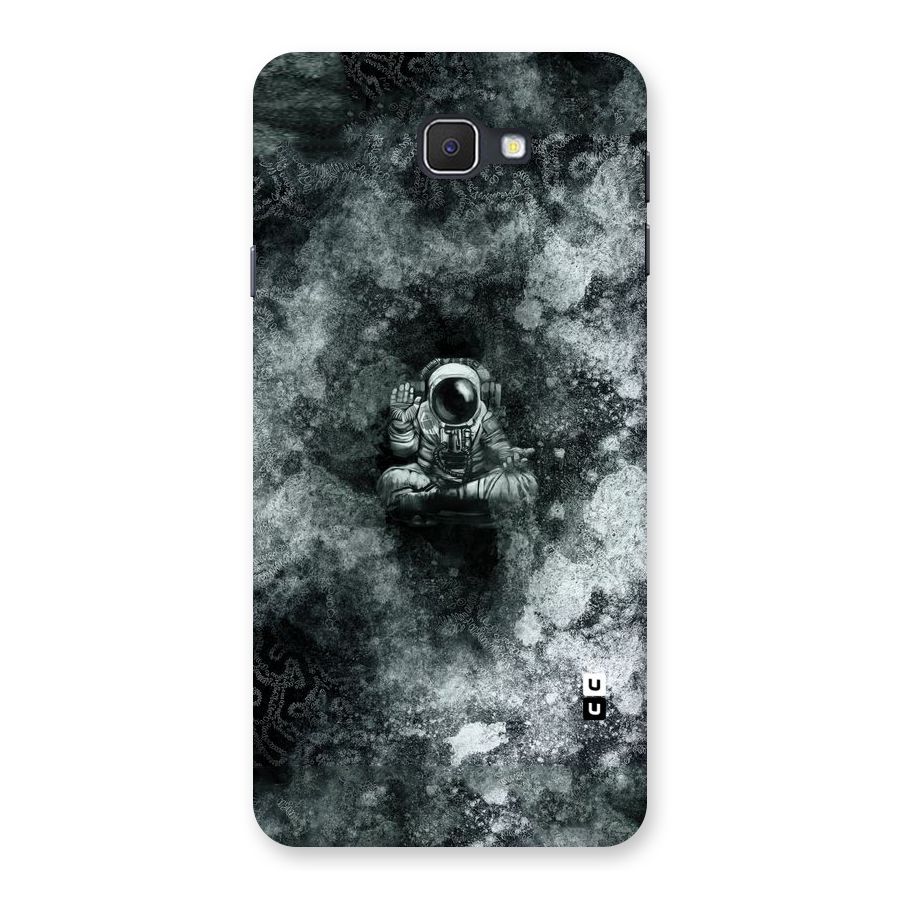 Meditating Spaceman Back Case for Samsung Galaxy J7 Prime