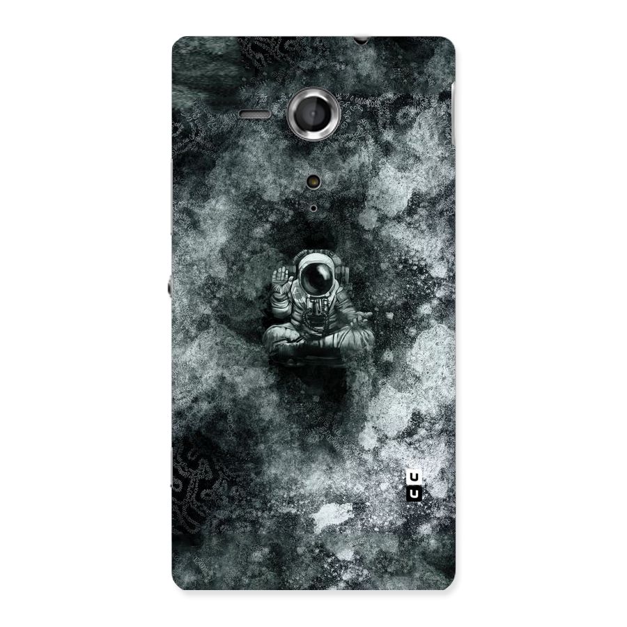 Meditating Spaceman Back Case for Sony Xperia SP