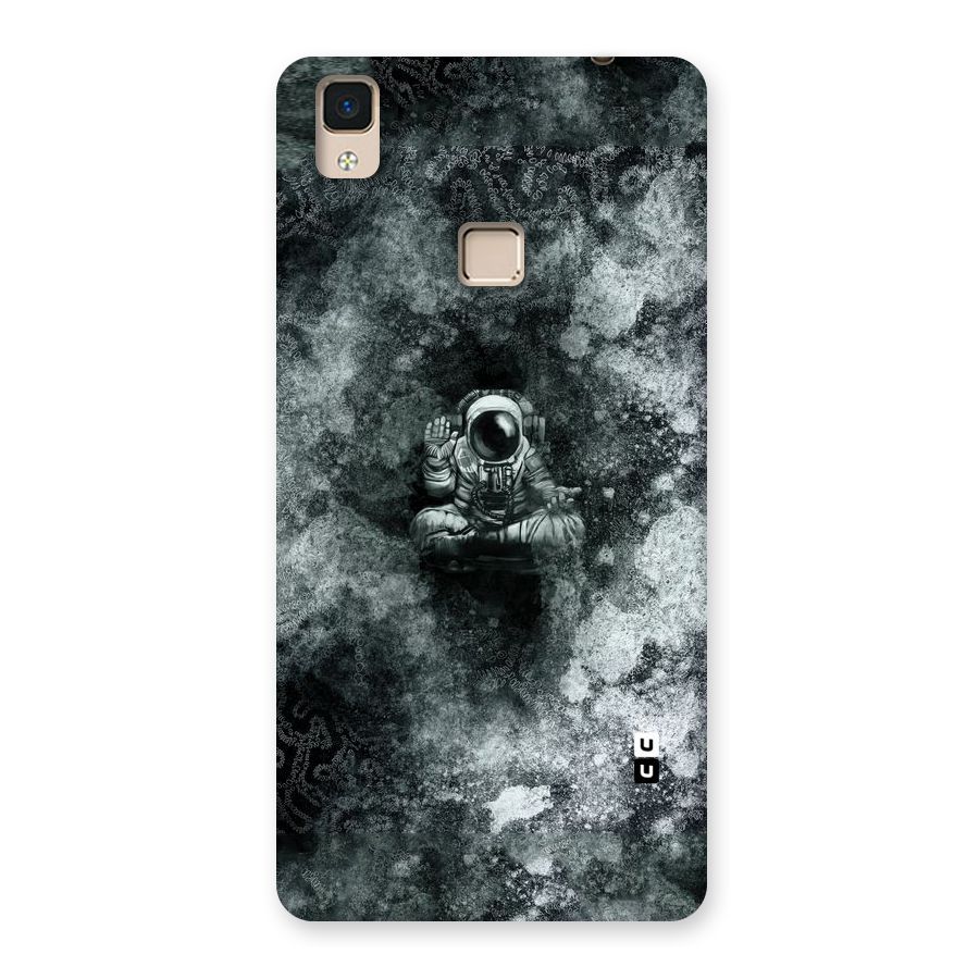 Meditating Spaceman Back Case for V3 Max