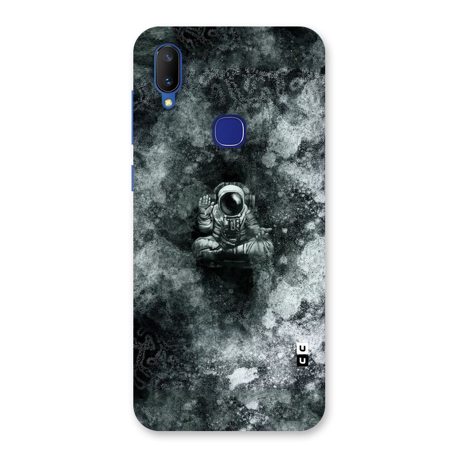 Meditating Spaceman Back Case for Vivo V11