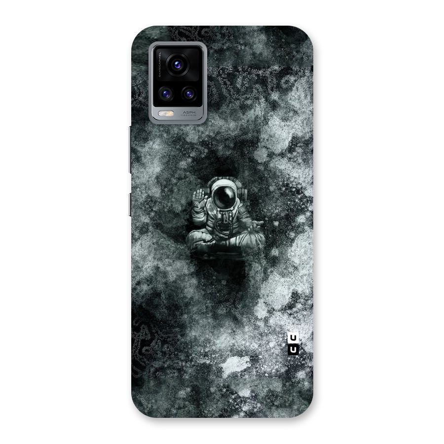 Meditating Spaceman Back Case for Vivo V20