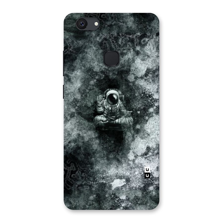 Meditating Spaceman Back Case for Vivo V7 Plus