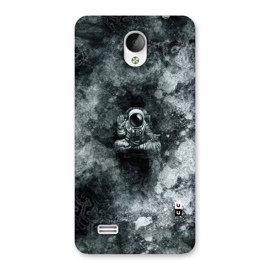 Meditating Spaceman Back Case for Vivo Y21