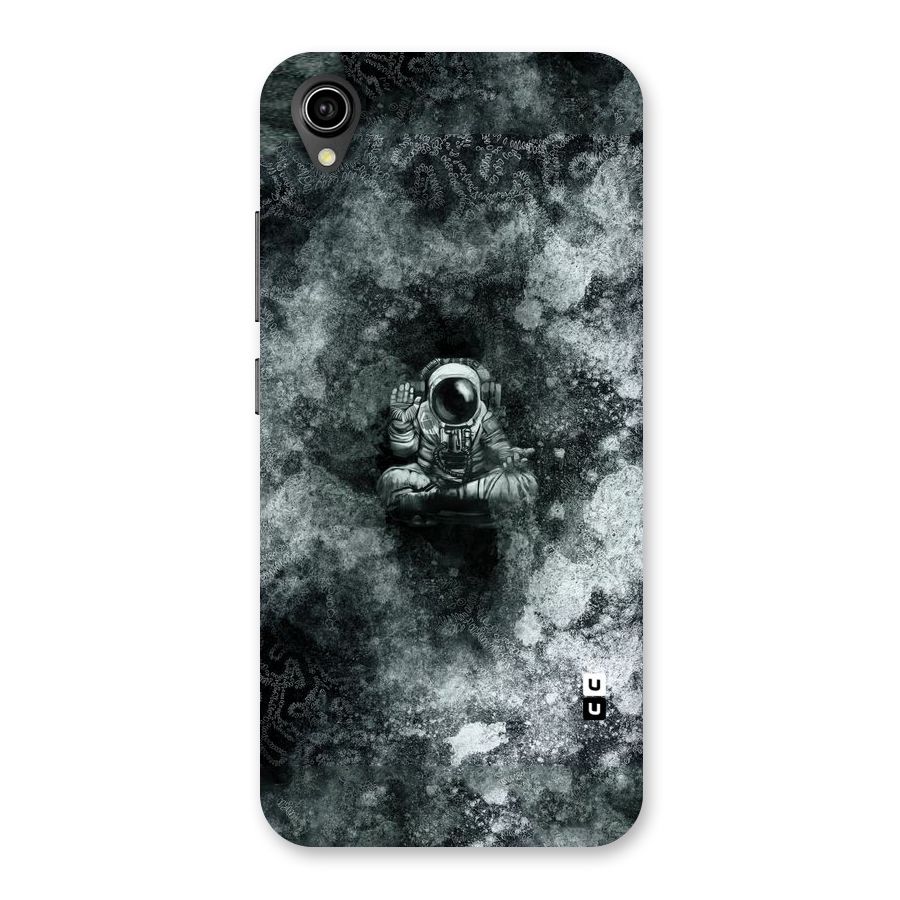 Meditating Spaceman Back Case for Vivo Y91i