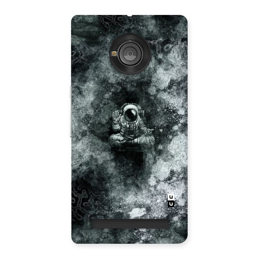 Meditating Spaceman Back Case for Yu Yuphoria