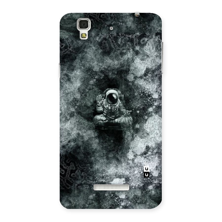 Meditating Spaceman Back Case for Yu Yureka