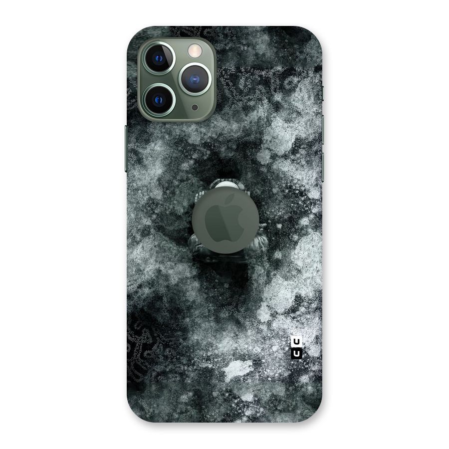 Meditating Spaceman Back Case for iPhone 11 Pro Logo  Cut