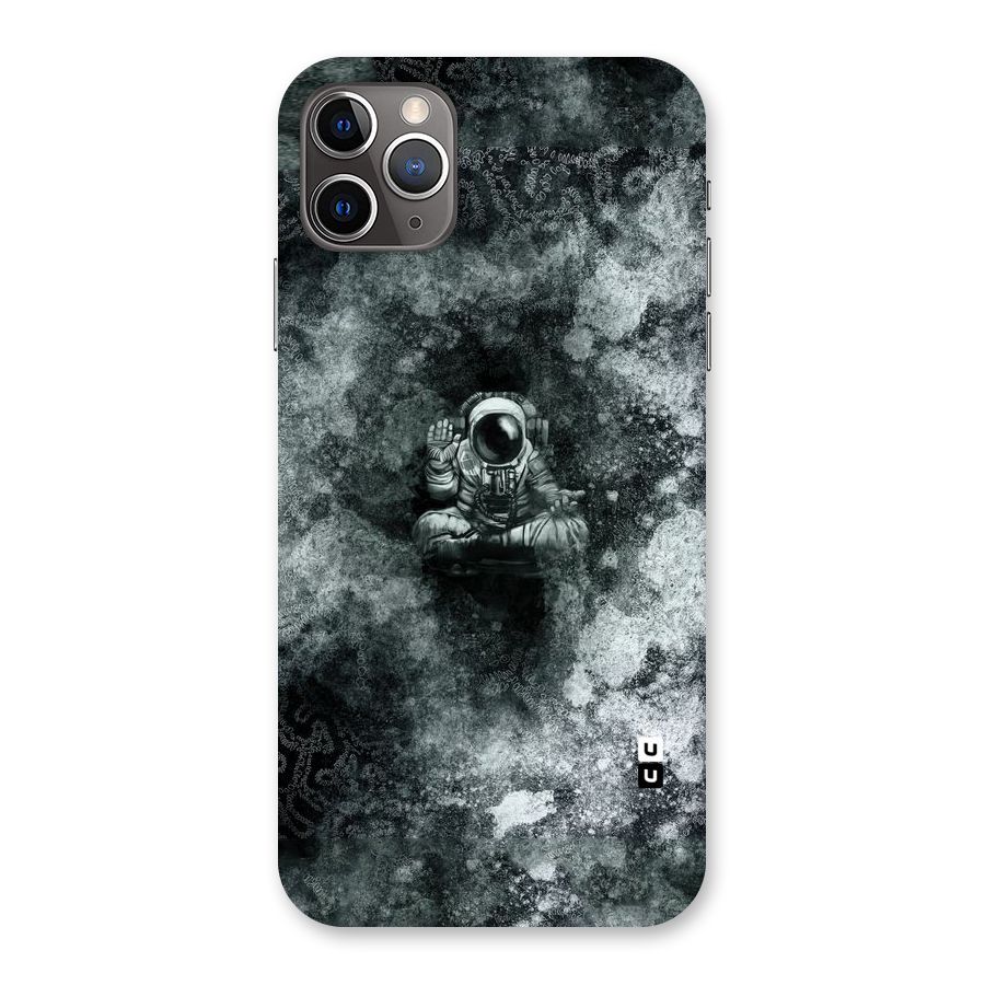 Meditating Spaceman Back Case for iPhone 11 Pro Max