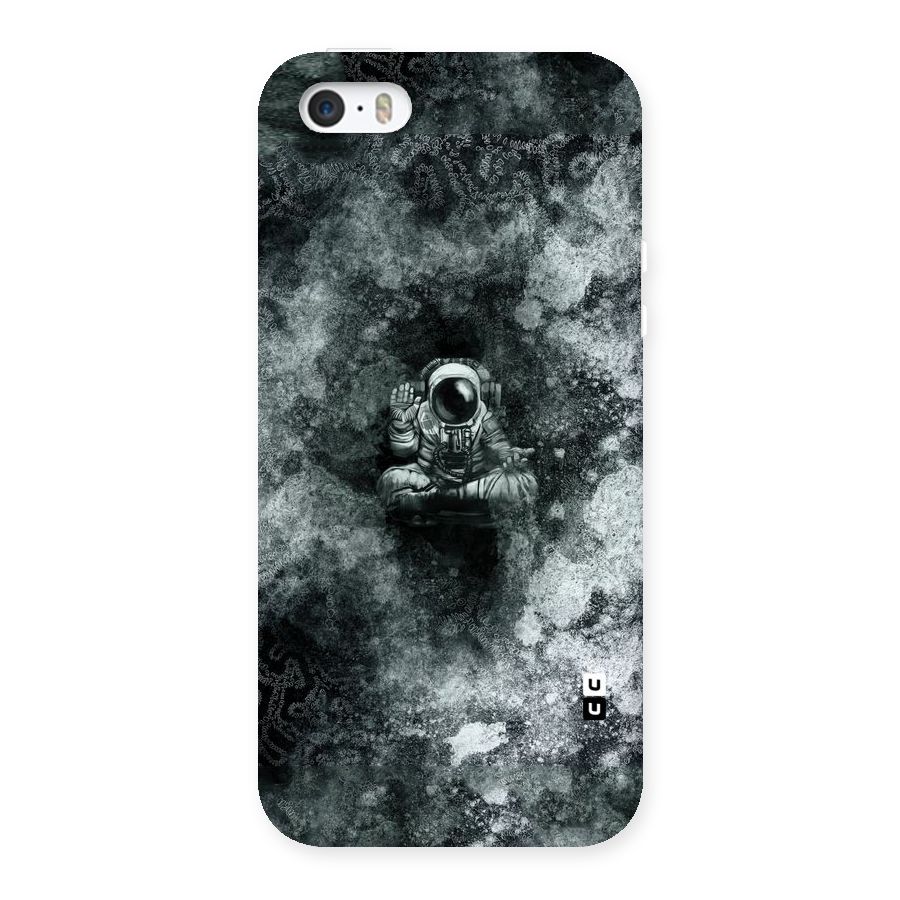 Meditating Spaceman Back Case for iPhone SE