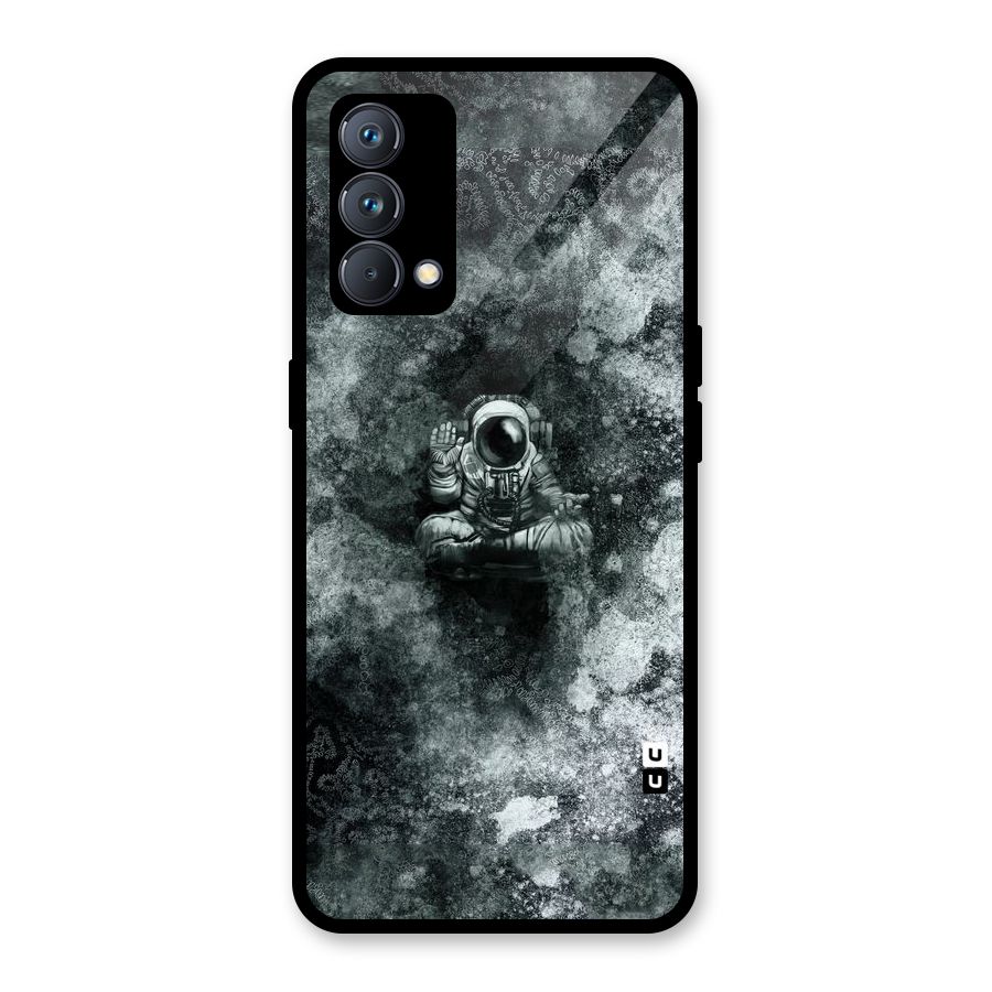 Meditating Spaceman Glass Back Case for Realme GT Master Edition