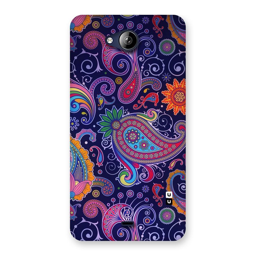 Mehendi Pattern Back Case for Canvas Play Q355