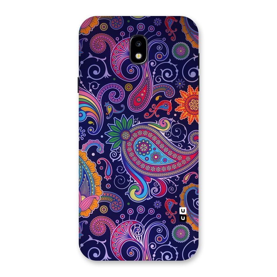 Mehendi Pattern Back Case for Galaxy J7 Pro