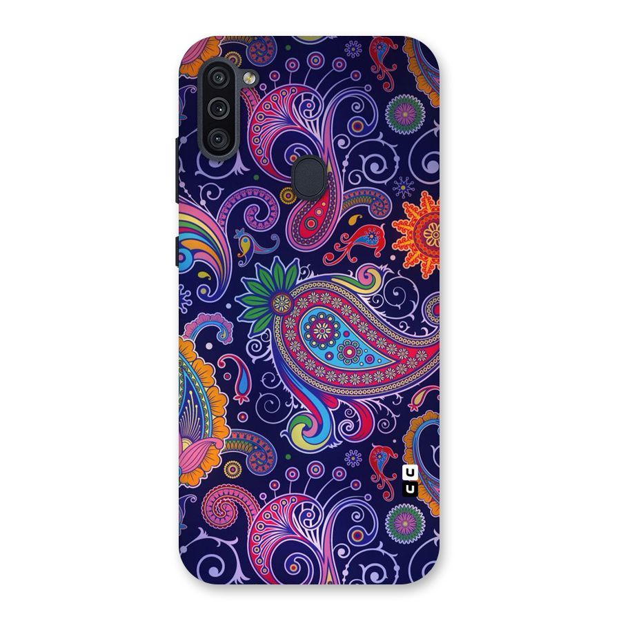 Mehendi Pattern Back Case for Galaxy M11