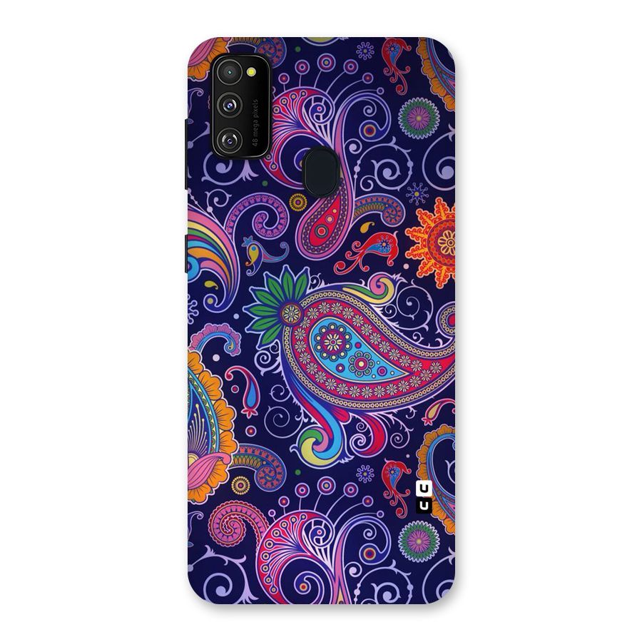 Mehendi Pattern Back Case for Galaxy M30s