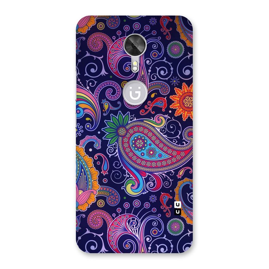 Mehendi Pattern Back Case for Gionee A1