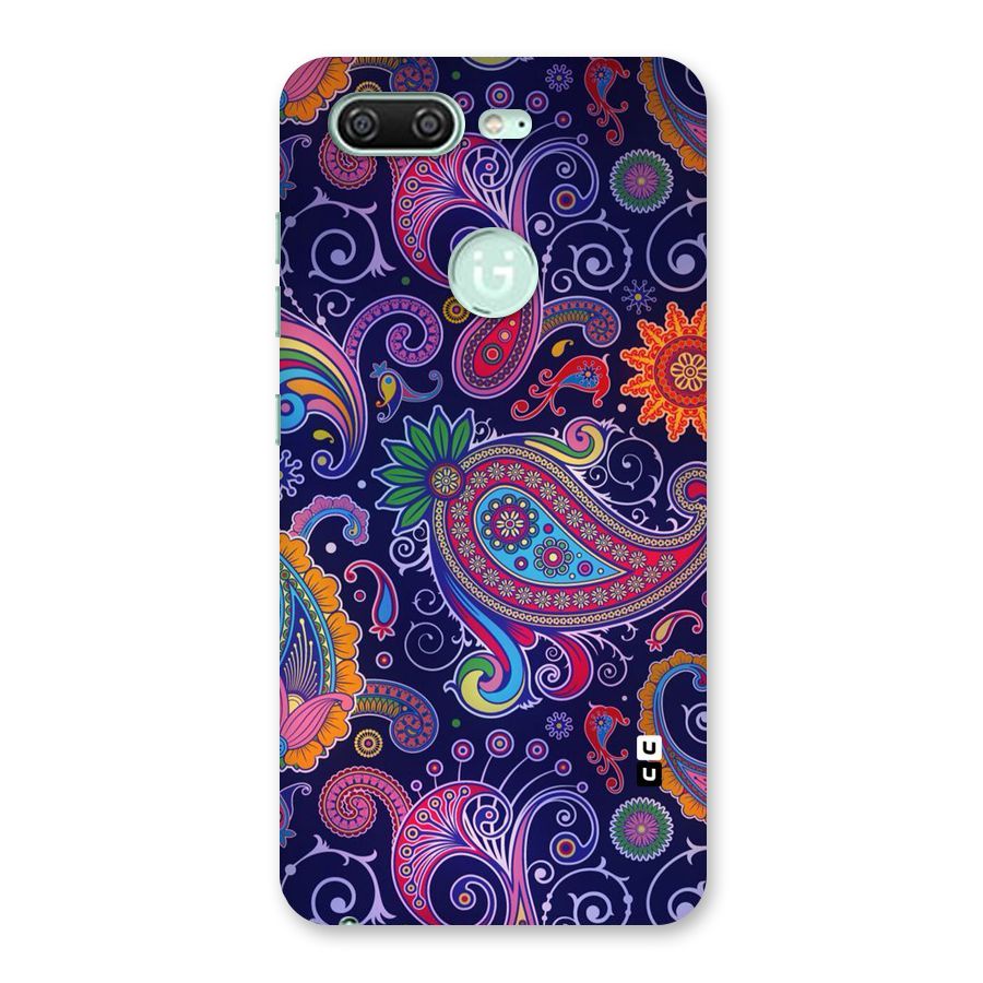 Mehendi Pattern Back Case for Gionee S10