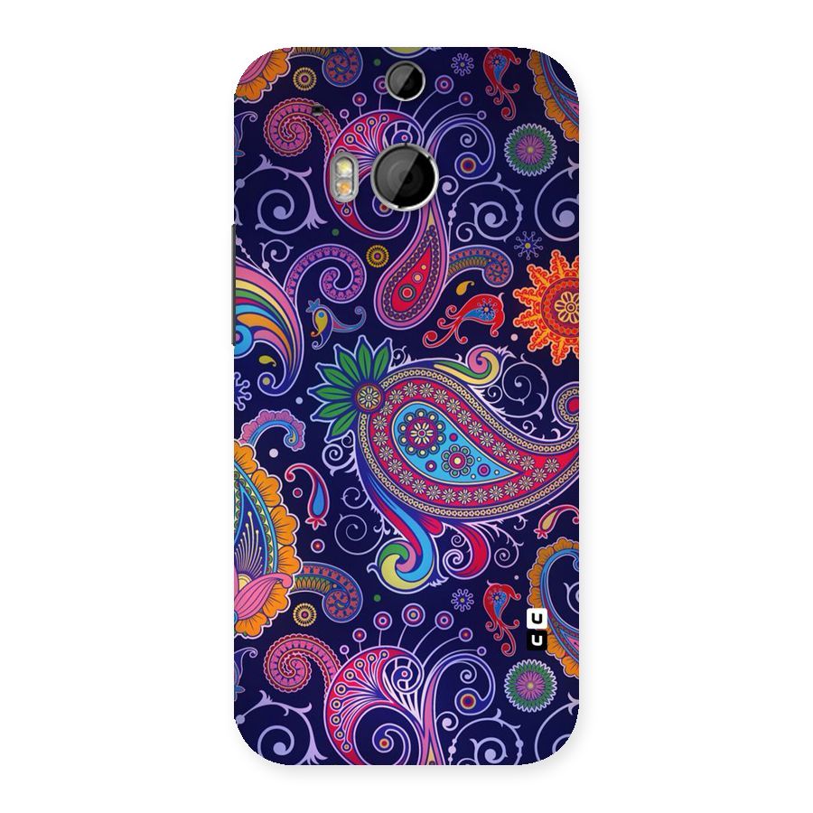 Mehendi Pattern Back Case for HTC One M8