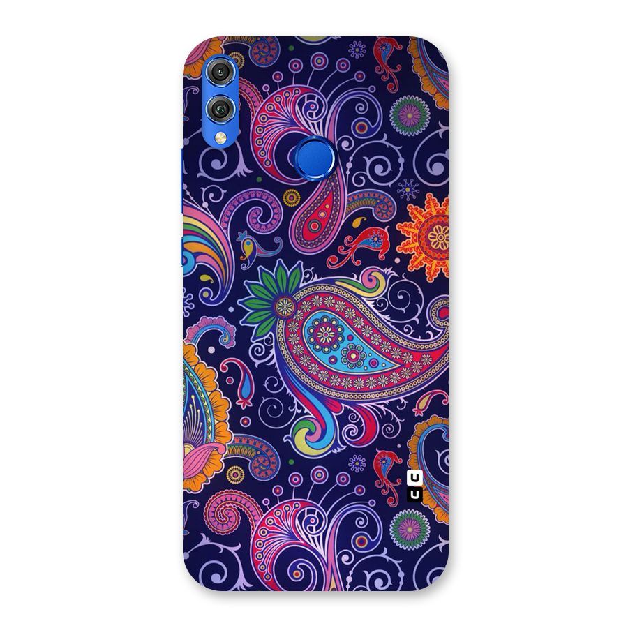 Mehendi Pattern Back Case for Honor 8X