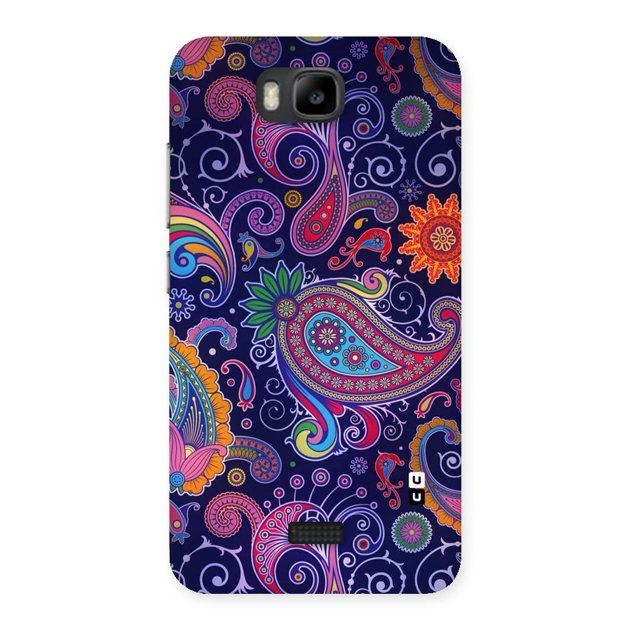Mehendi Pattern Back Case for Honor Bee