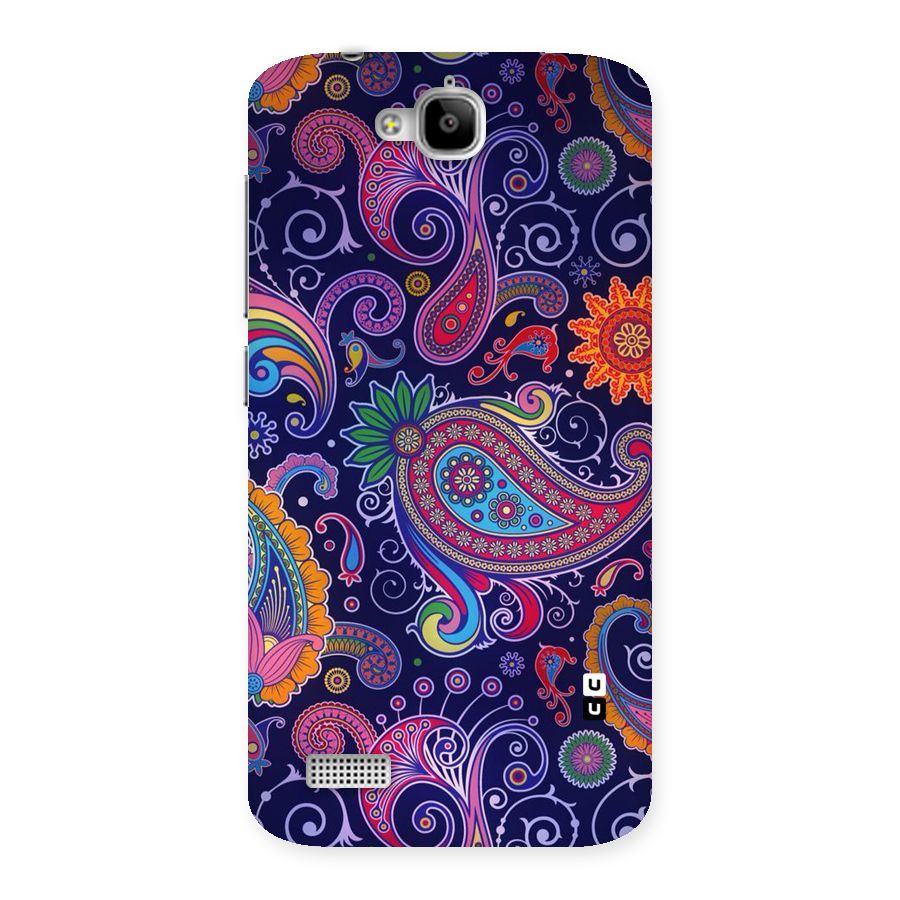 Mehendi Pattern Back Case for Honor Holly