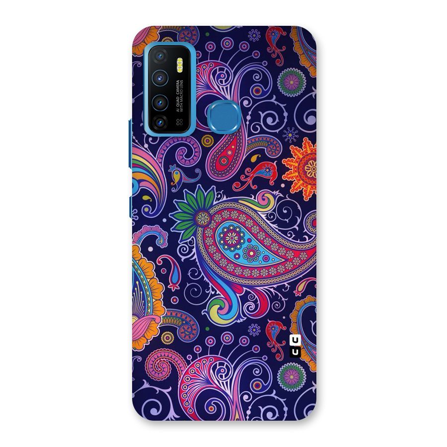 Mehendi Pattern Back Case for Infinix Hot 9