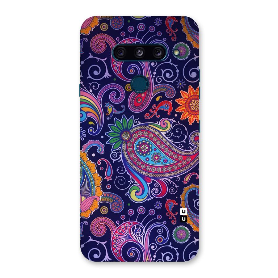 Mehendi Pattern Back Case for LG  V40 ThinQ
