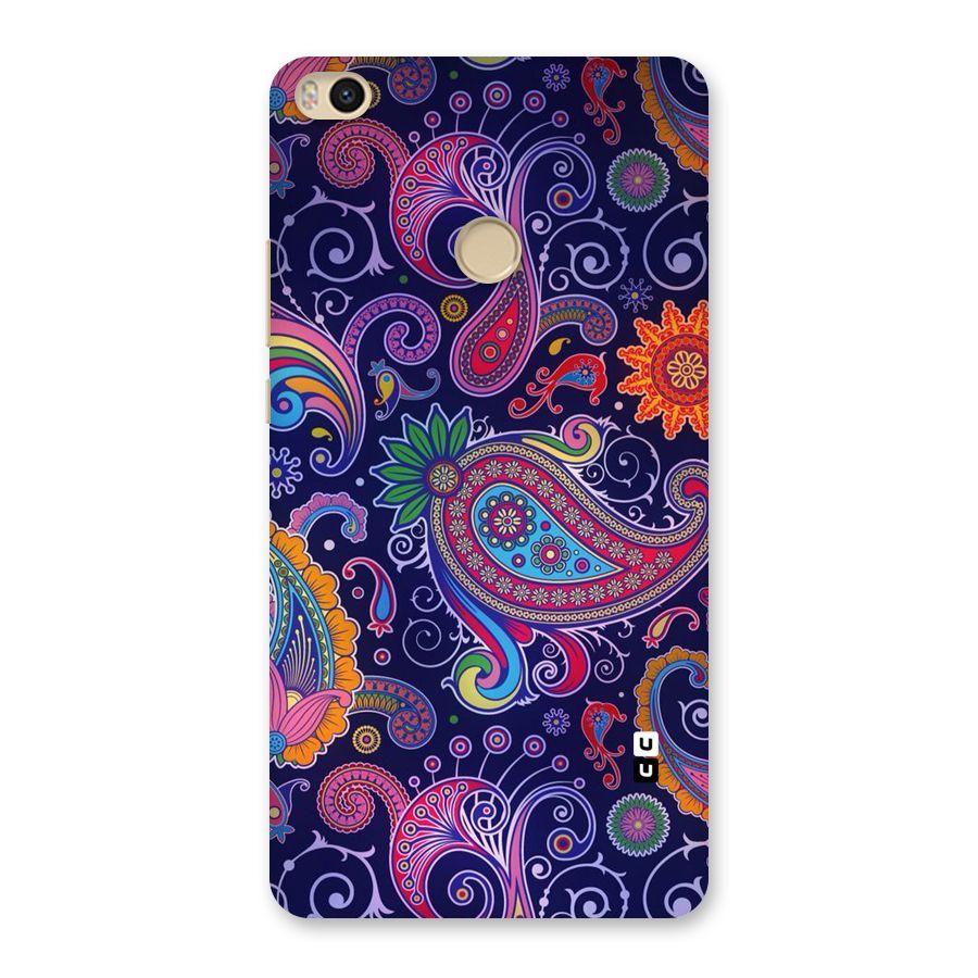 Mehendi Pattern Back Case for Mi Max 2