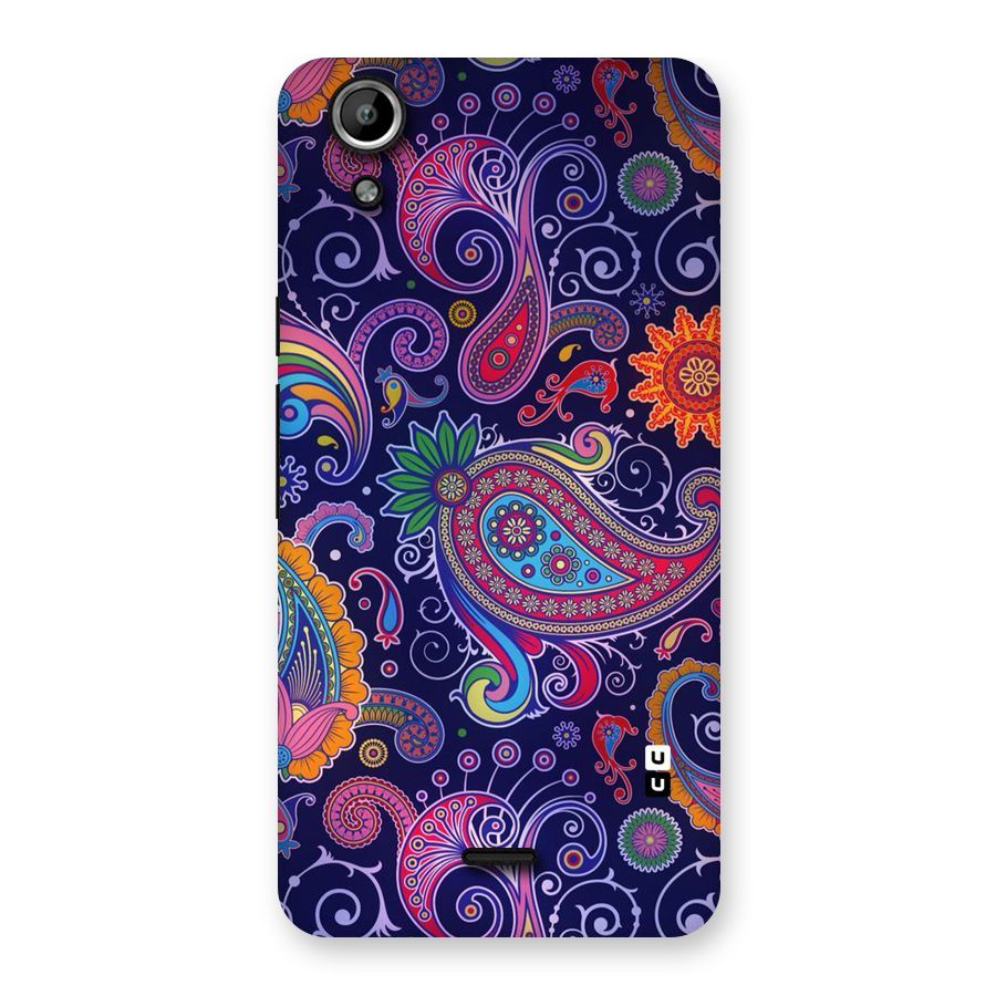 Mehendi Pattern Back Case for Micromax Canvas Selfie Lens Q345