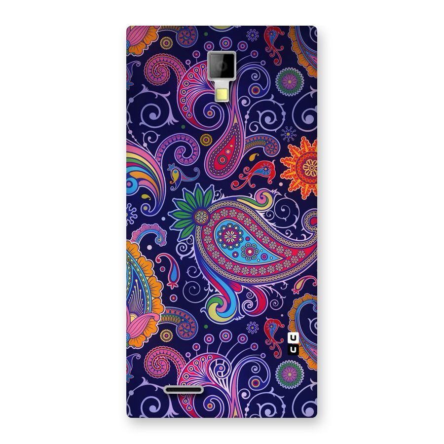Mehendi Pattern Back Case for Micromax Canvas Xpress A99