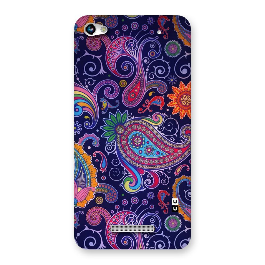 Mehendi Pattern Back Case for Micromax Hue 2