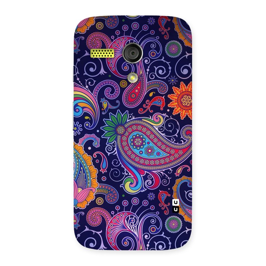 Mehendi Pattern Back Case for Moto G
