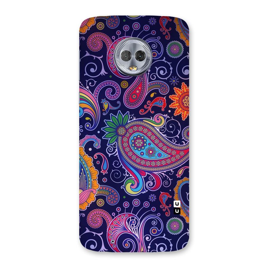 Mehendi Pattern Back Case for Moto G6
