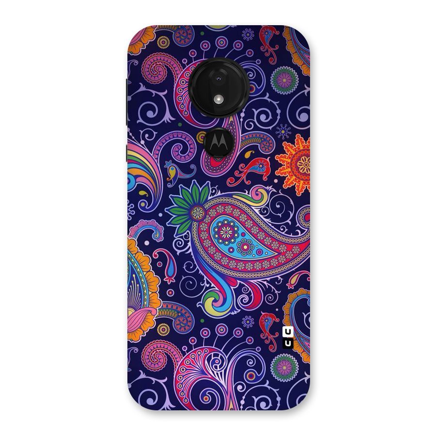 Mehendi Pattern Back Case for Moto G7 Power