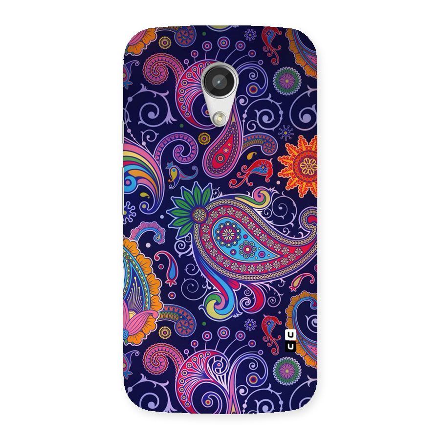Mehendi Pattern Back Case for Moto G 2nd Gen