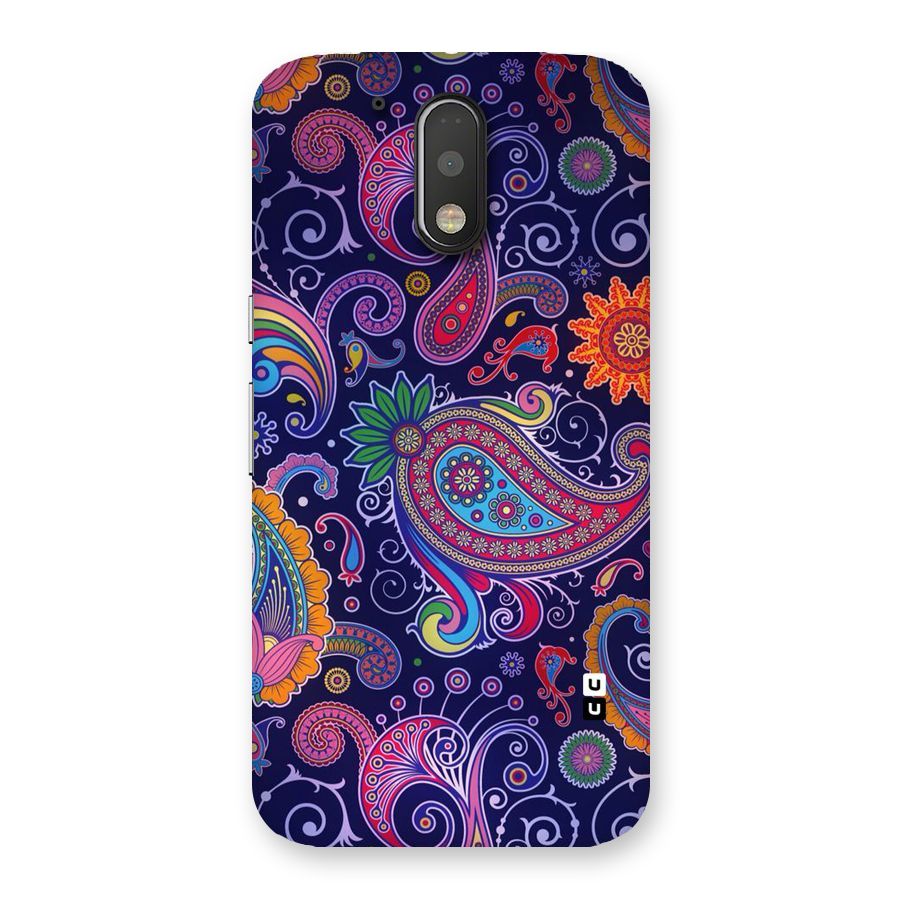 Mehendi Pattern Back Case for Motorola Moto G4 Plus