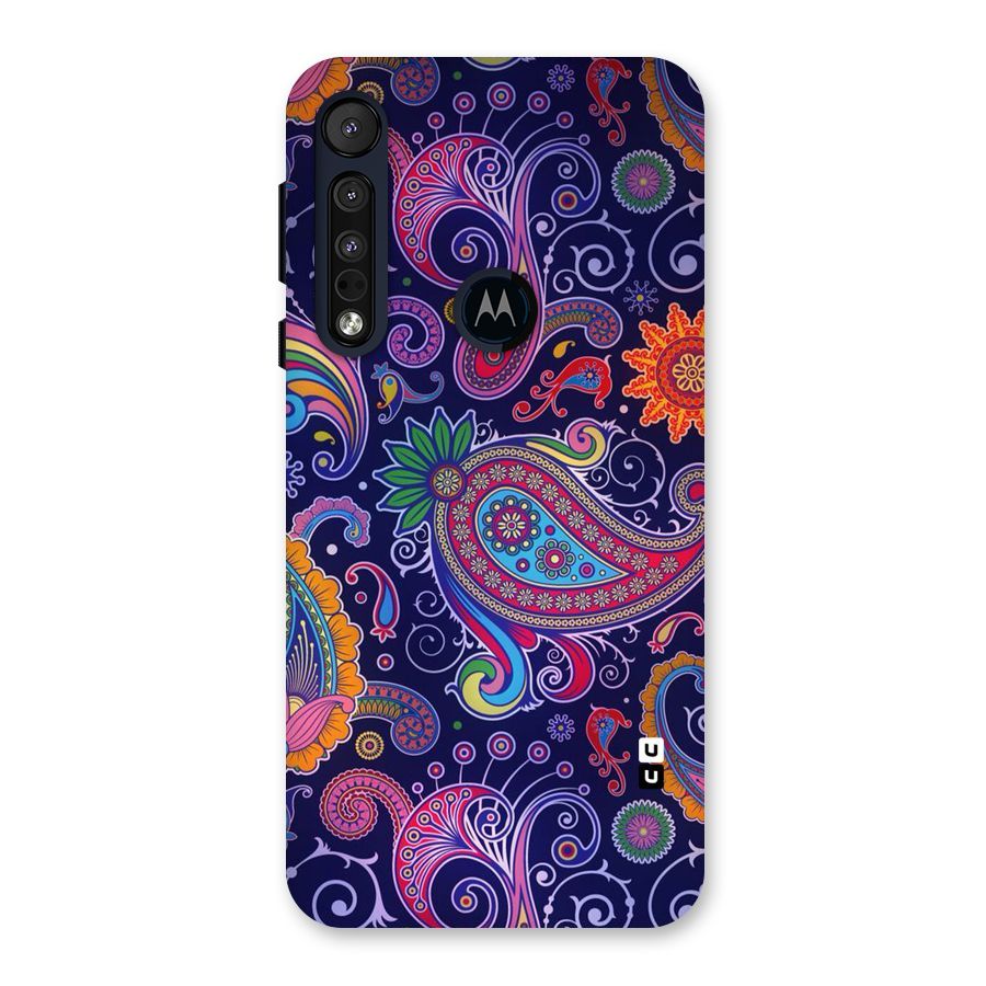Mehendi Pattern Back Case for Motorola One Macro