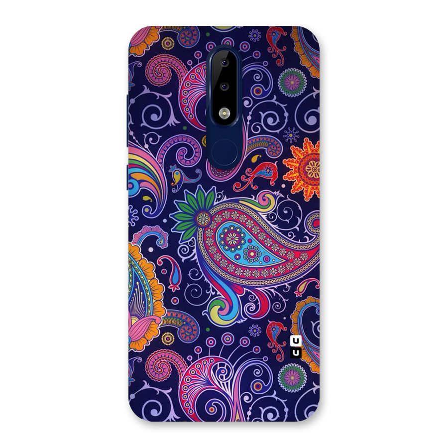 Mehendi Pattern Back Case for Nokia 5.1 Plus