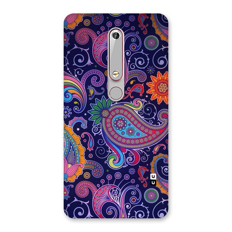 Mehendi Pattern Back Case for Nokia 6.1