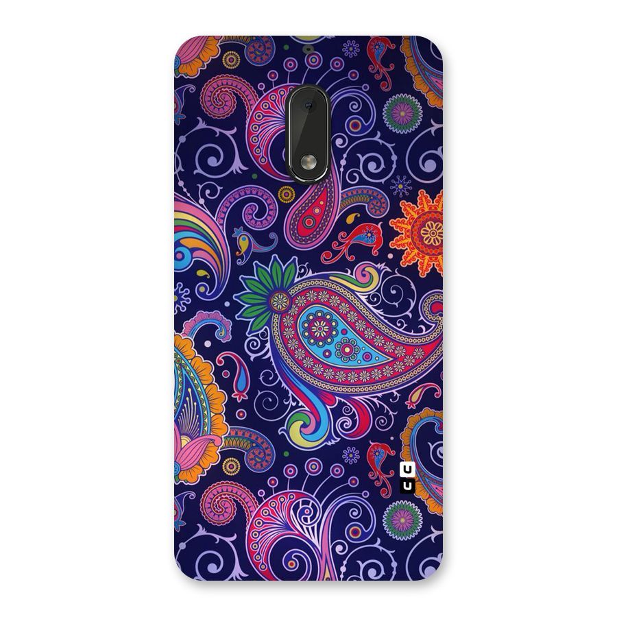 Mehendi Pattern Back Case for Nokia 6