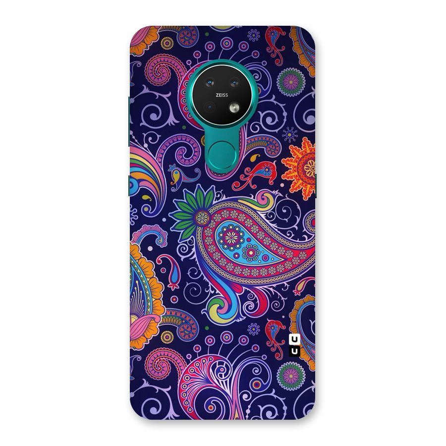 Mehendi Pattern Back Case for Nokia 7.2