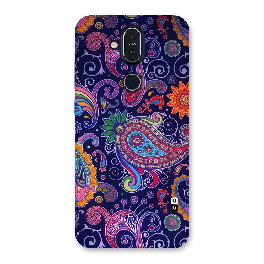 Mehendi Pattern Back Case for Nokia 8.1
